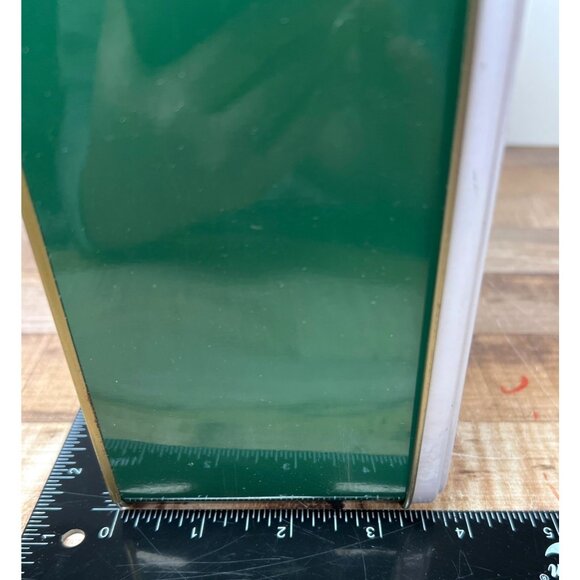 Set Of 2 Christmas Heritage By Pfaltzgraff Holiday Tins With Tree Green & White - Picture 8 of 11